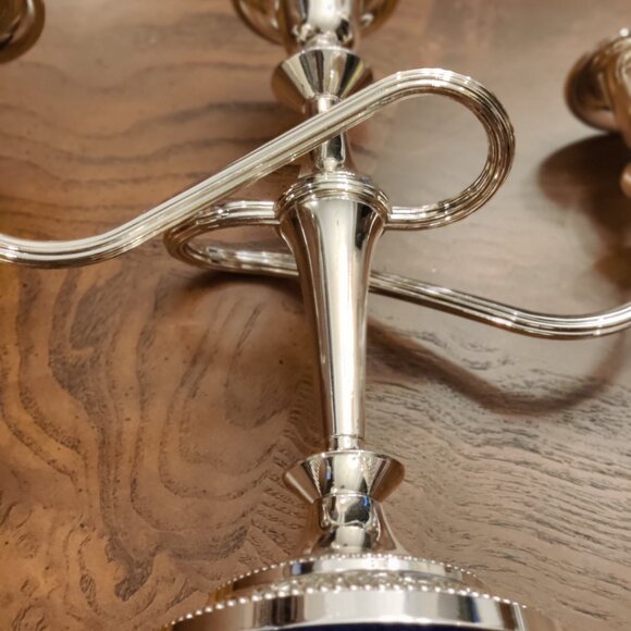 Silver Plated Candelabra - Picture 5 of 5